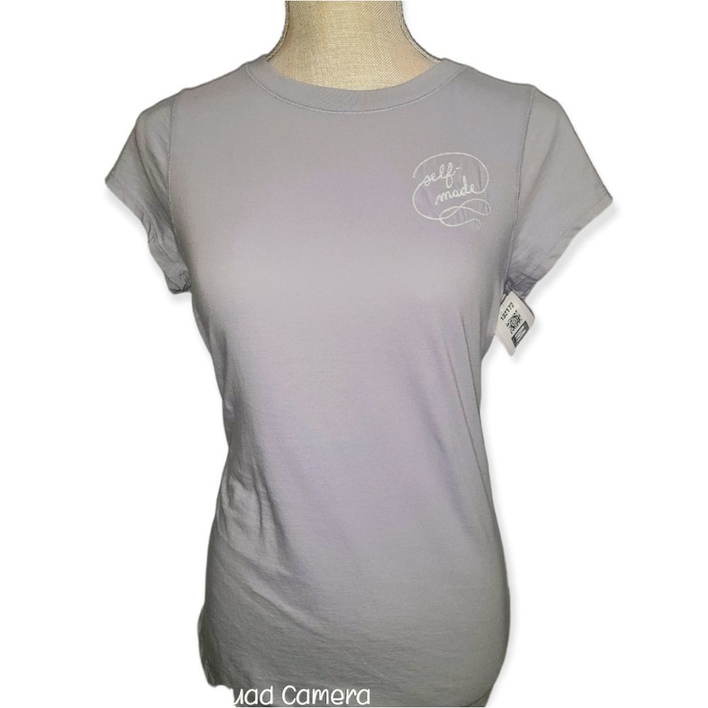 Universal Thread Lilac Colored "Self-Made" Tee